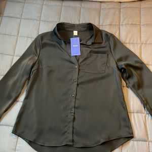 Floerns Satin Blouse